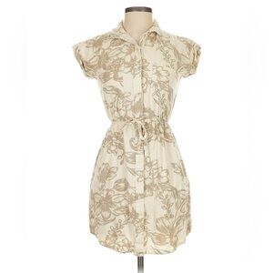 Japna Floral Button-Up Dress